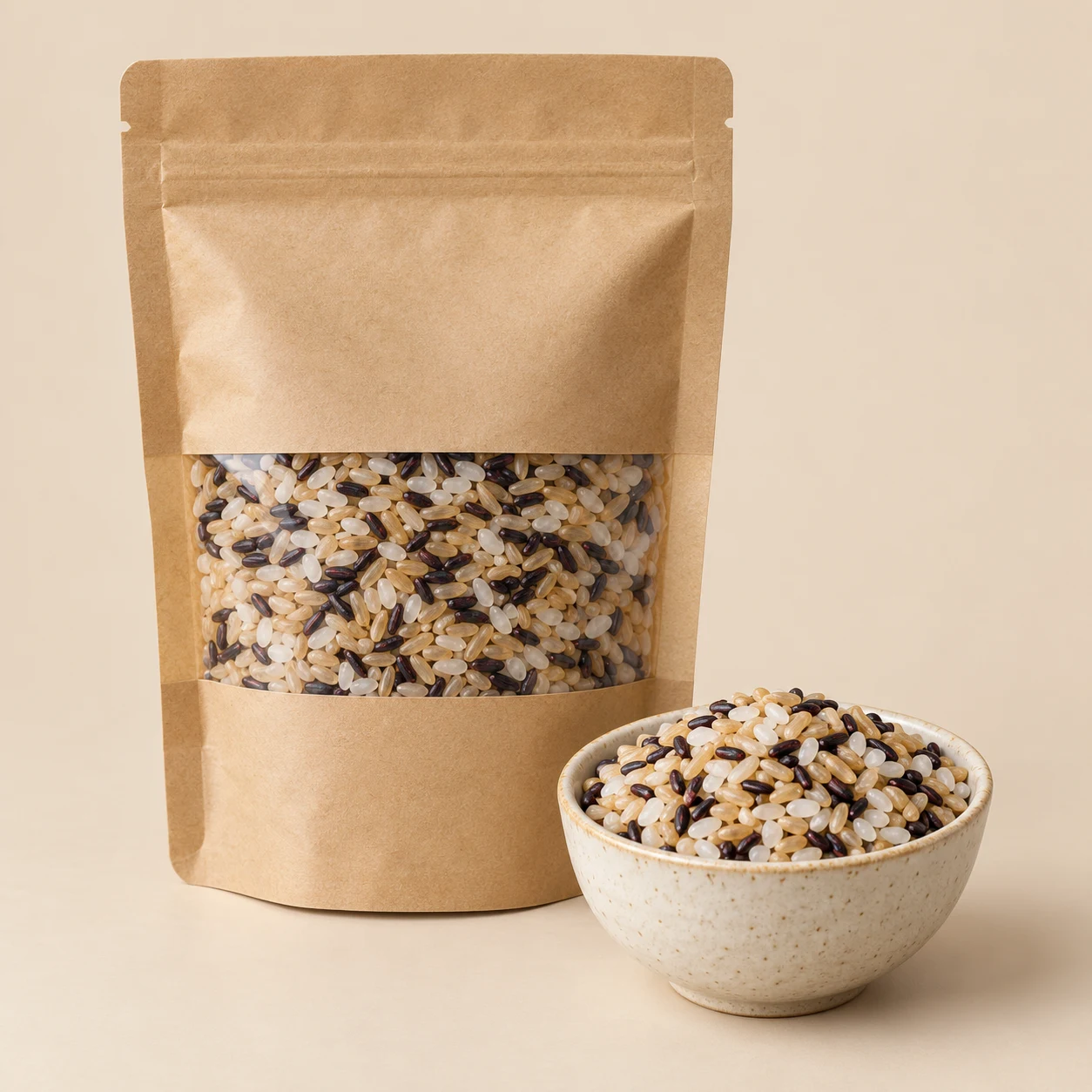 Three-rice pantry blend